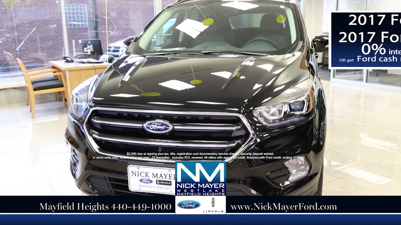 Best Deals When You Buy a New Ford Escape Wickliffe OH All of