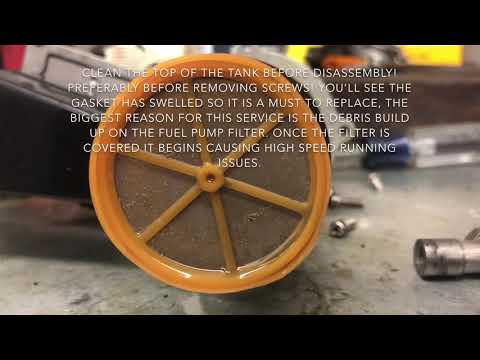 Yamaha 150hp HPDI 2 Stroke Outboard Vapor Separator Service