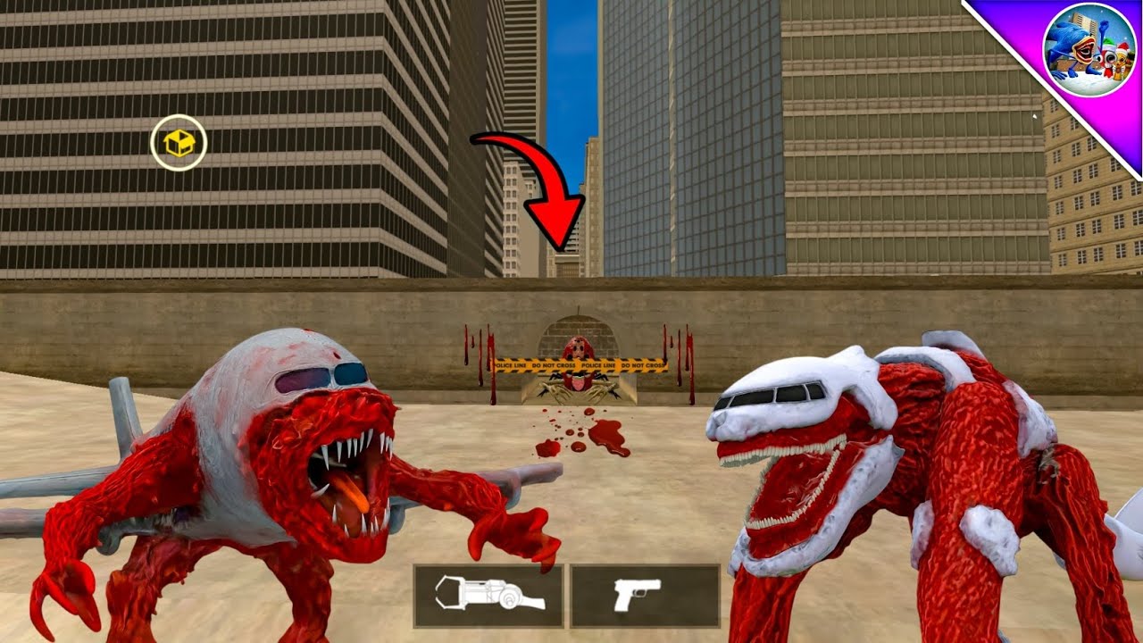 I Found a Secret Hole Where Zoochosis Is Hiding on the BIG CITY Map | Nextbots in Playground Mod