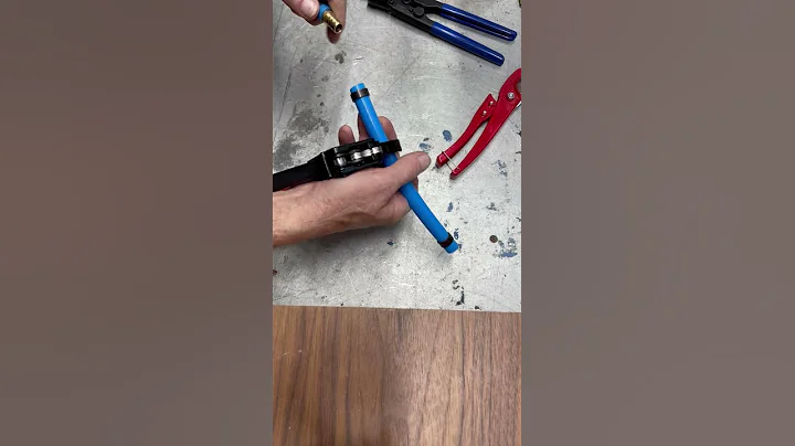 The Plumber's Choice 1/2 in. x 500 ft. Blue Polyethylene PEX