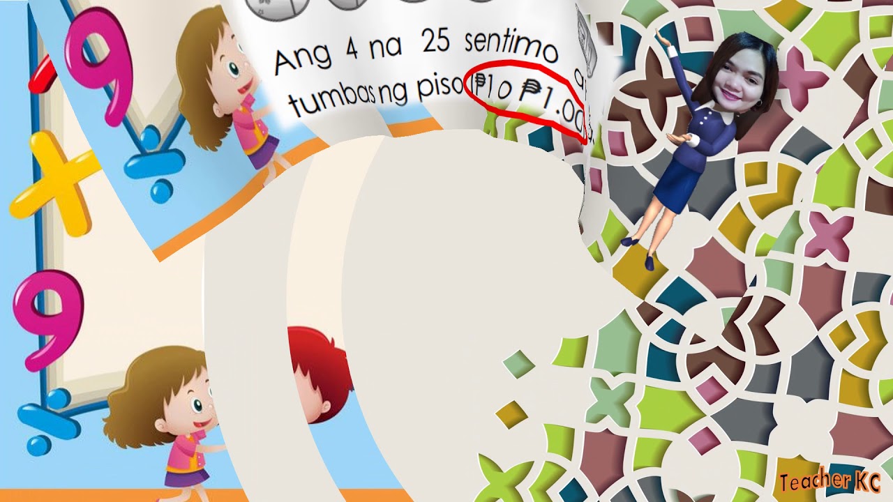 Barya Math MATH Q1 WEEK 5 Kabuuan ng mga Perang Papel at Barya - YouTube