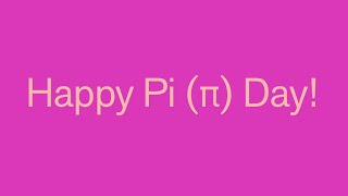 Happy Pi (π) Day | Exploratorium