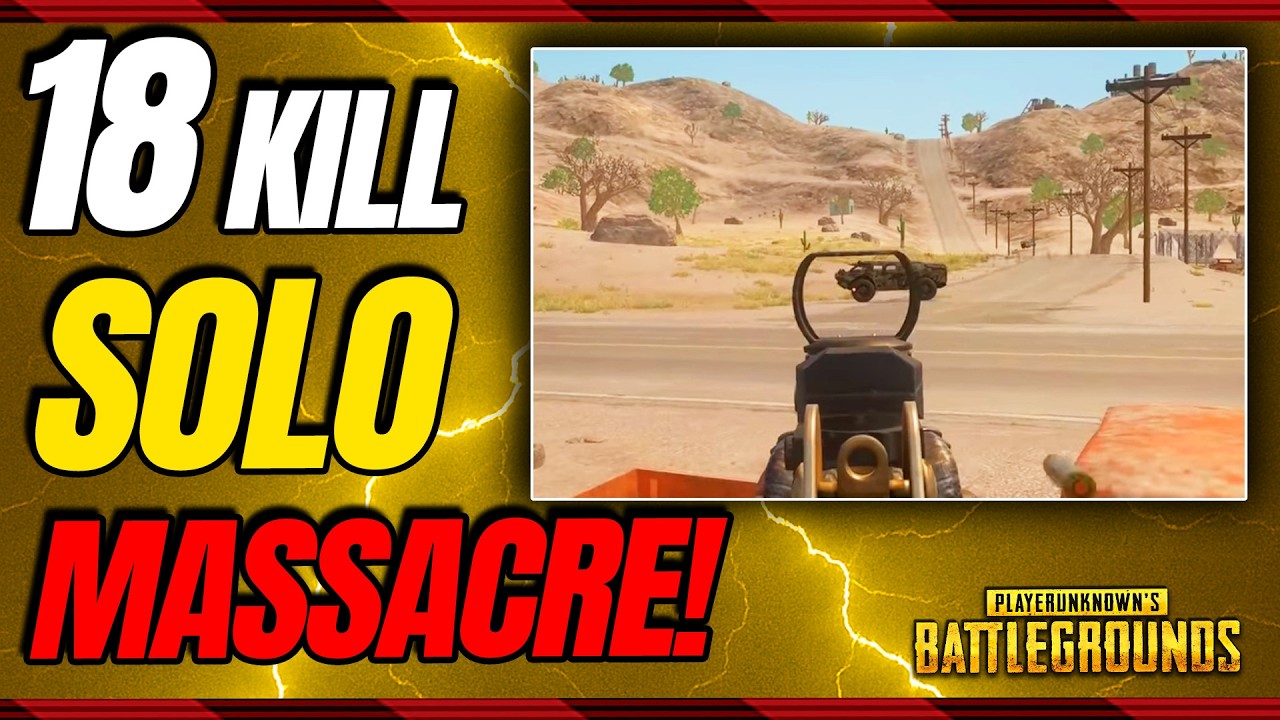 How I Dominated PUBG Xbox with 18 Solo Kills