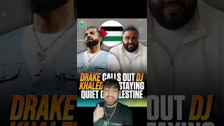 Drake Calls out DJ Khaled for not supporting Palestine #palestine #freepalestine #iceman #drake