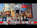 Istanbul Most Expensive District 🇹🇷 Nisantasi 4K Walk 2026 | Luxury Designer Brands &amp; High End Shops
