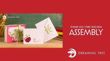 SVG File - Thank You Card and Box - Assembly Tutorial (For Cricut, Silhouette, and ScanNCut)