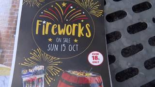 Aldi fireworks leaflet  2017   TNT