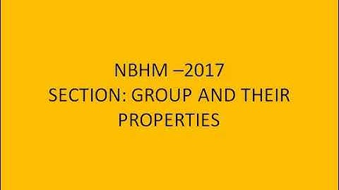 NBHM PAPER 2017 (MODERN ALGEBRA)