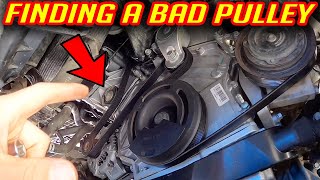 HOW TO DIAGNOSE BAD IDLER PULLEY BEARING