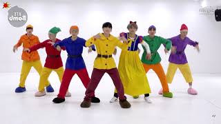 Full BTS GO GO dance practice Halloween ver (mirror) Update
