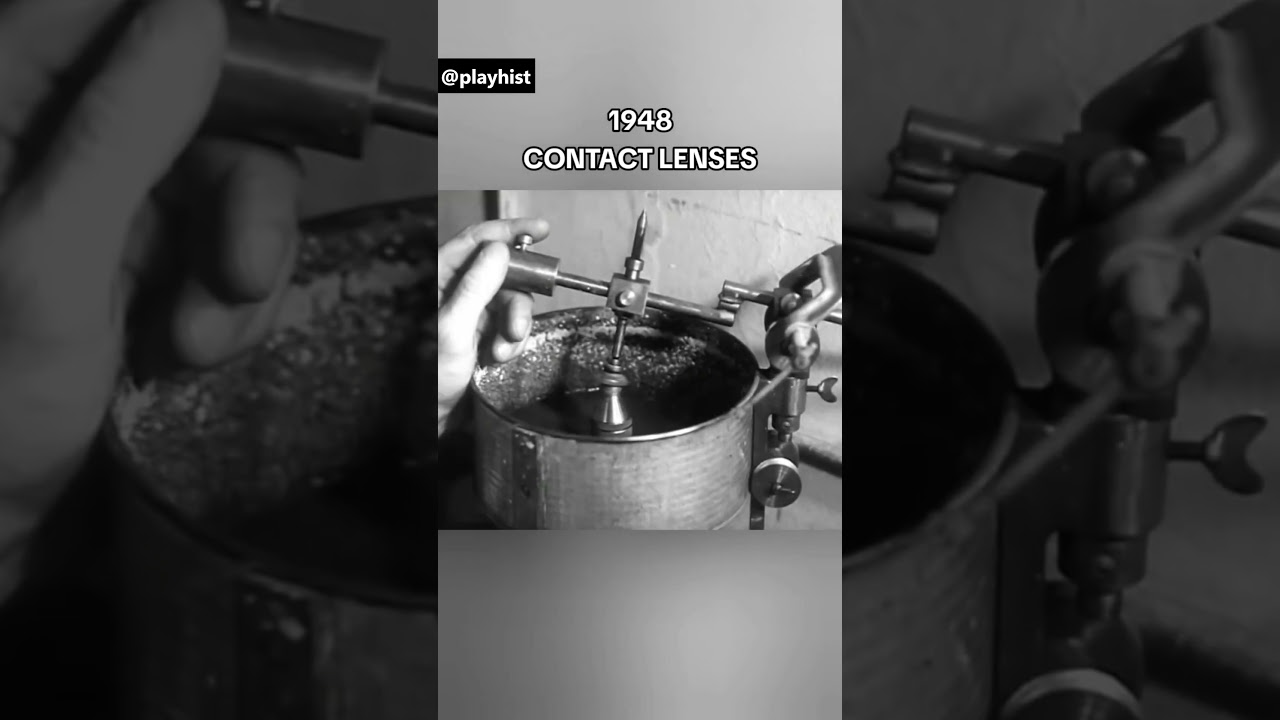 INVISIBLE Glasses? 😎 The SECRET History of Contact Lenses (1950s Procedure SHOCKED Us!)