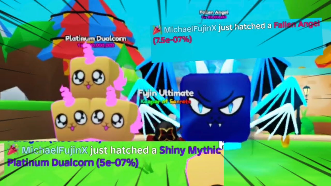 My Best Hatches in 2x Luck Boost Day + 2x Luck Boost Saturday - Bubble Gum Simulator Infinity