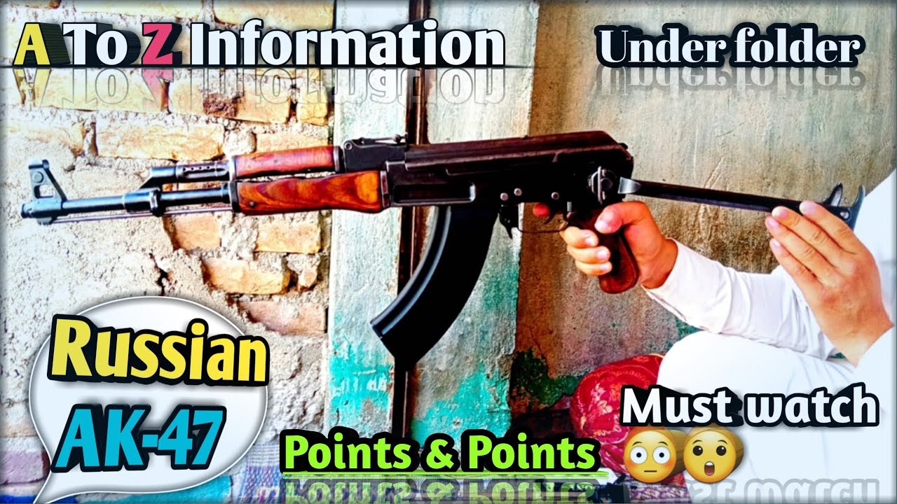 AK-47 Type 3 Milled Double body Russian assault Rifle (AK variant) in Hindi
