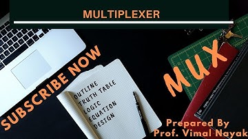 Multiplexer(Full Implementation || Truth Table || Circuit || Boolean Equation || Logic )