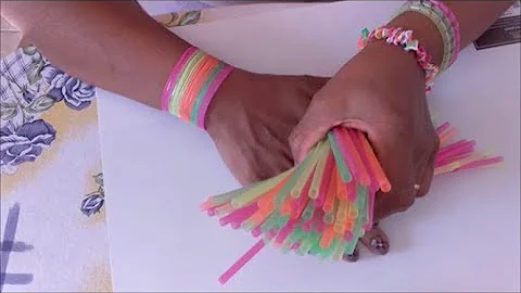 O que fazer com canudo de plástico?