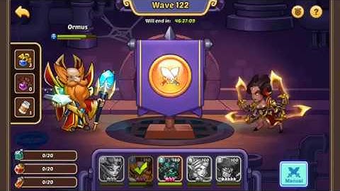 Idle heroes Aspen dungeon wave 122