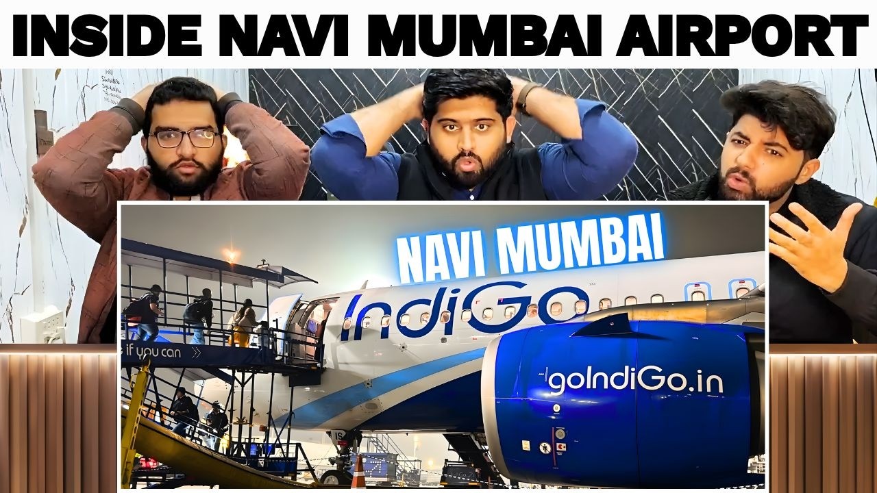 Reaction On First Exclusive Flight to Navi Mumbai Airport | भारत Aviation History 🔥