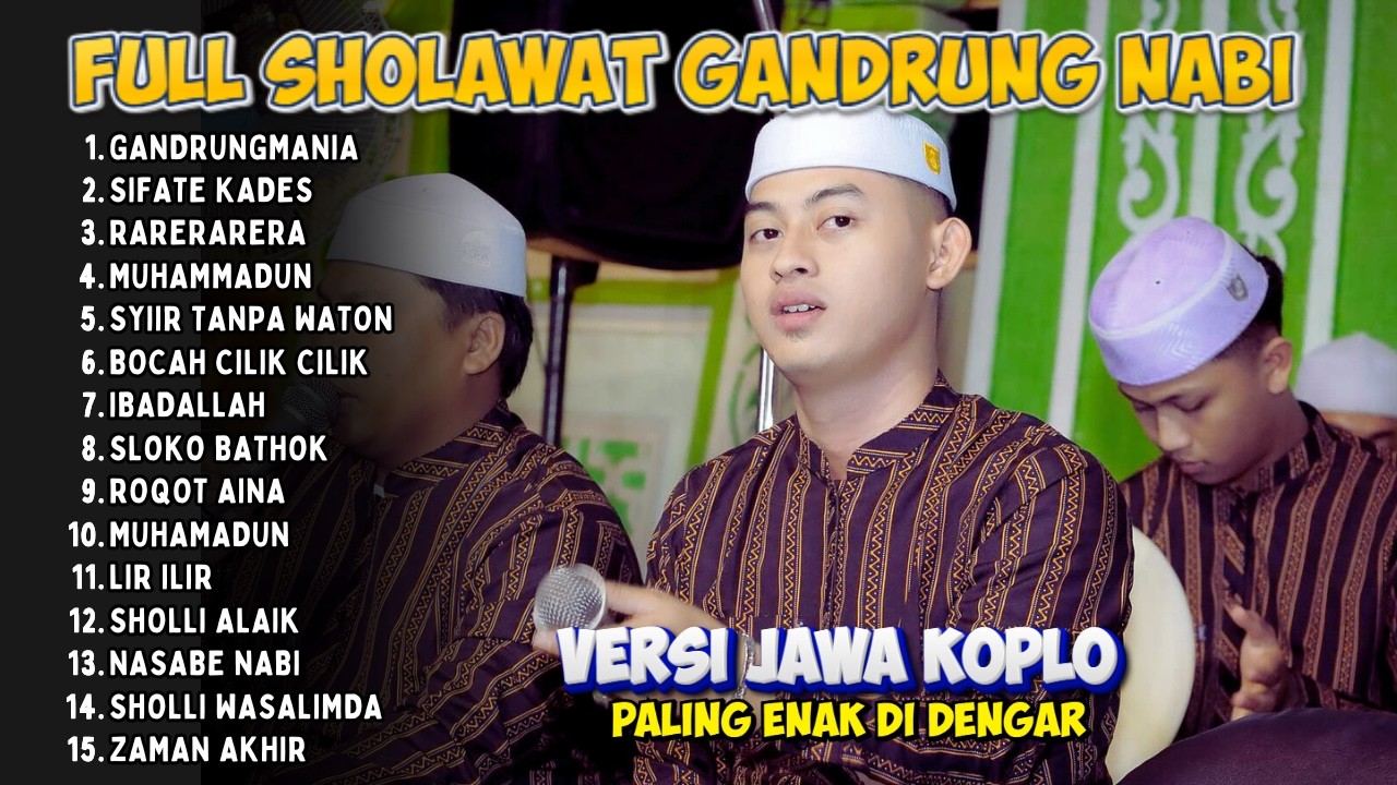 FULL SHOLAWAT TERBARU 2026 MAJELIS GANDRUNG NABI JAWA KOPLO FULL BASS - VIRAL