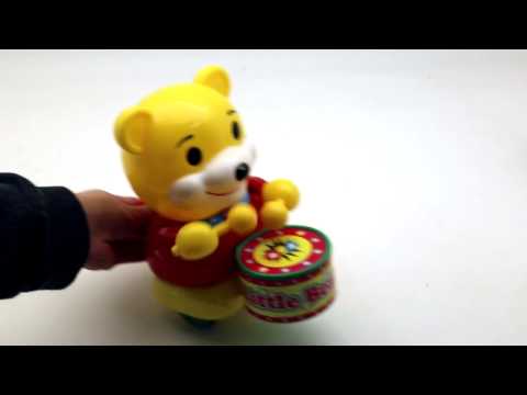 Каталка Медвежонок с барабаном (арт. 1323)