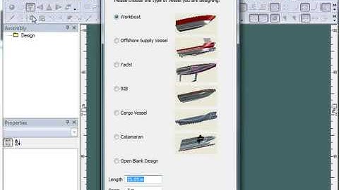 Ship designing on maxsurf
