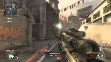 1v4 Sniper CTF (FUNNY BLACK OPS 2 CLIP)