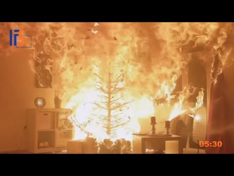 The Christmas Tree Fire Hazard 