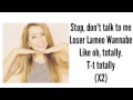 Don't Talk To Me - Tre Coast Ft. Lycia Faith (Loser Lameo Wannabe) Lyrics!