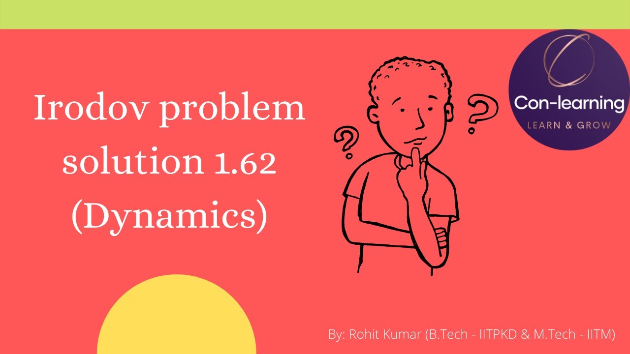Irodov problem solution 1.62 | English - YouTube
