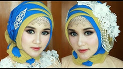 TUTORIAL HIJAB SEGI EMPAT FASHION SHOW, WISUDA, ATAU ACARA PESTA LAINNYA,YANG GLAMOR,MEWAH & ELEGAN - Durasi: 10.34. 