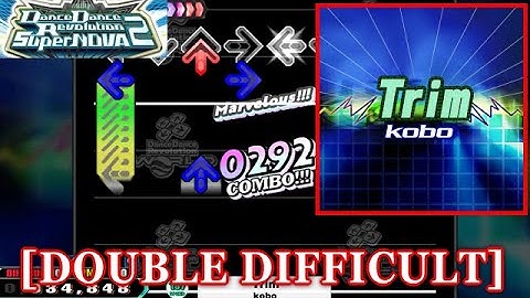 【DDR SN2】 Trim / kobo [DOUBLE DIFFICULT] 譜面確認+Clap