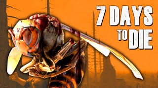 GIANT ZOMBIE HORNETS ★ 7 Days to Die (17) - Zombie Games screenshot 5
