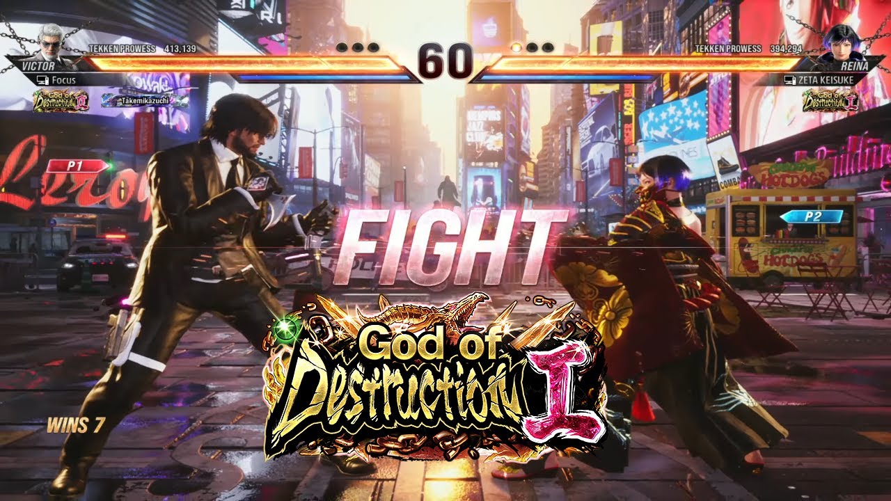 VICTOR VS REINA TEKKEN 8 ONLINE