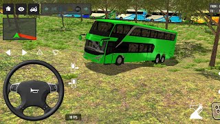 Euro Bus Driving Game Public Transportation 2024 -  Indonesia Bus Simulator Android Gameplay #405  screenshot 4