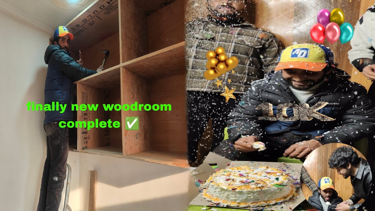 Finally new woodroom complete nd 10k celebration 🎉 instagram 
