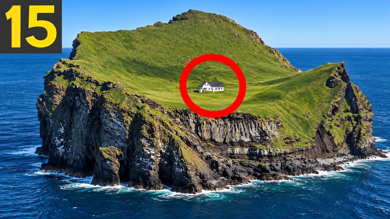 15 Smallest Islands With a House