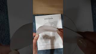Creating a Unit Circle by hand