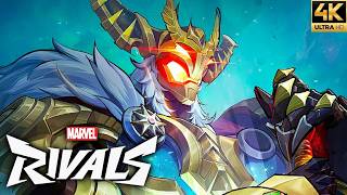 Marvel Rivals - Ultron Odinforce Ultron Skin Gameplay Showcase 4K 60Fps