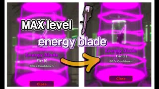 [titan tower defense] finally, i craft energy blade and max upgrade it #titantowerdefense screenshot 3