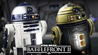 R2-D2 vs GOLDIE - Star Wars Battlefront 2 Duel of the Droids Mod by Omnimeraki