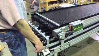 Modular Multi-Level Feed System by Safe Conveyor Inc. Swansea MA, U.S.A.