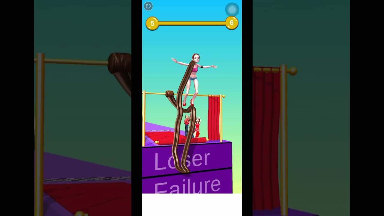 Hair Rush All Levels Walkthrough Mobile Relaxing Game Android,iOS Gameplay pro mix Level 