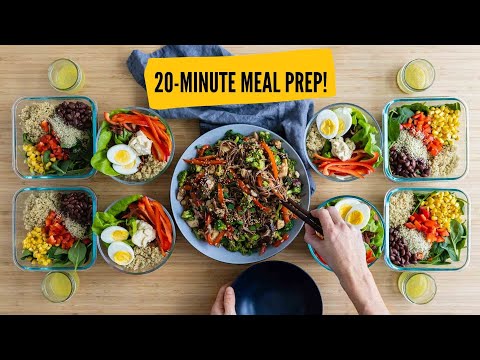 3 Healthy Meal Prep Recipes - Green Healthy Cooking