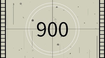 900 seconds Timer ‐ Countdown Classic Movie
