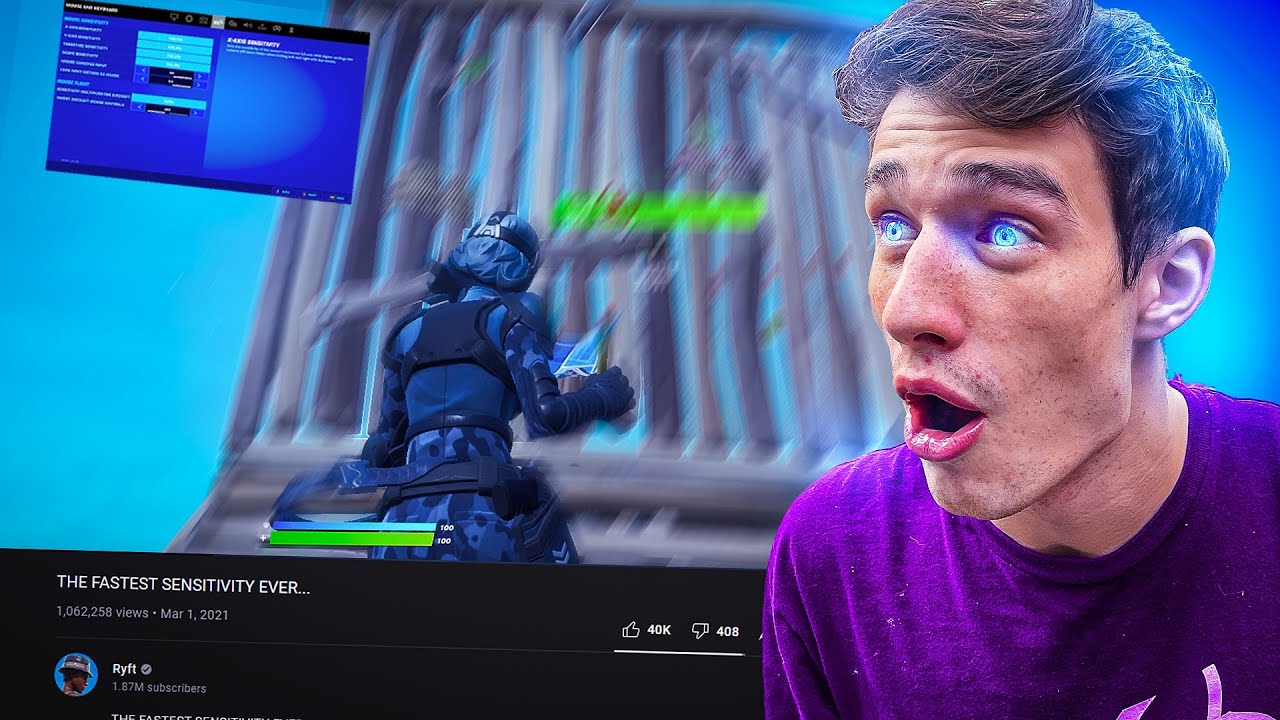 Reacting To The HIGHEST Sensitivity Players In The World!