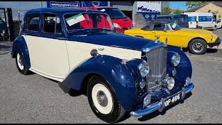 Career Overview 1949 BENTLEY MK VI | MATHEWSONS CLASSIC CARS | 9 & 10 JUNE 2023