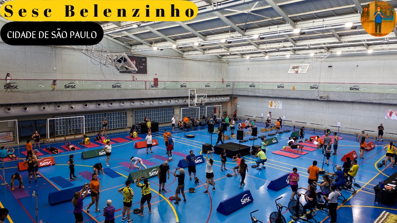 Sesc Belenzinho Zona Leste de São Paulo