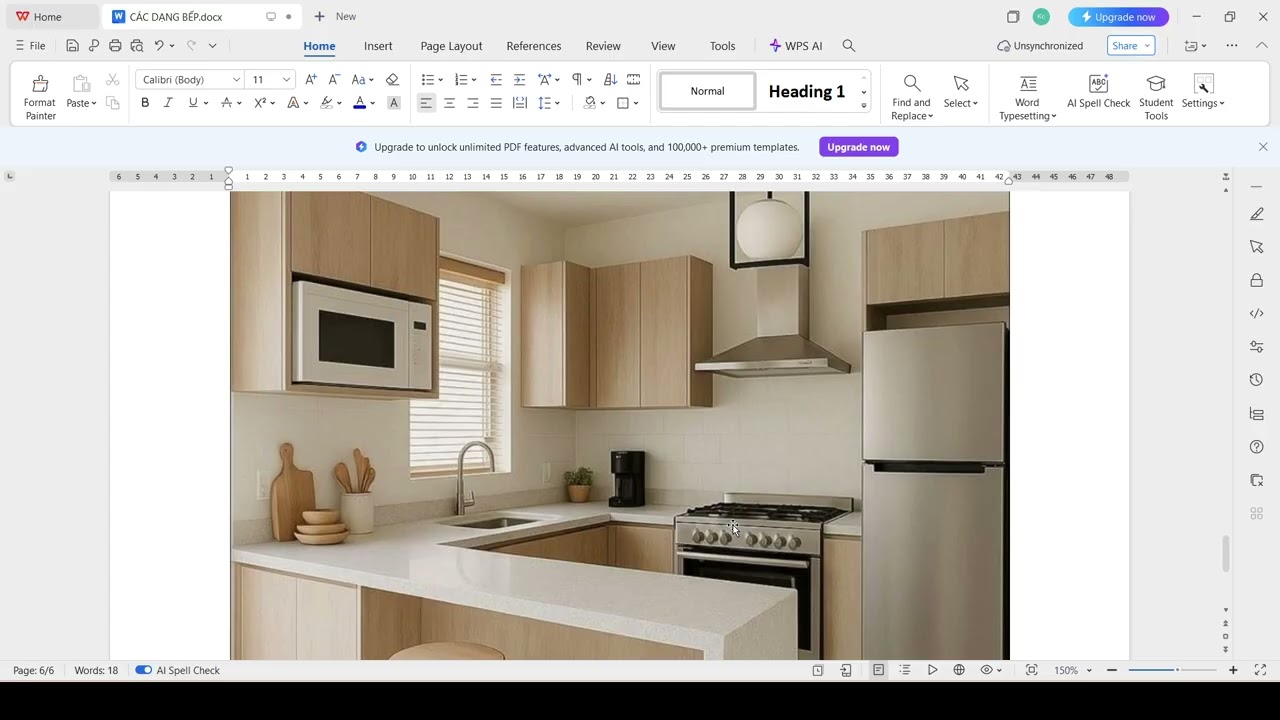 Học Sketchup Bài 31 - Hướng dẫn vẽ phối cảnh tủ bếp nhà phố | Chi Nguyen