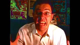 [Reupload] YTP - The AVGN digs straight down in Minecraft