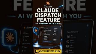 Claude Dispatch SAVE me Today #claude #claudecowork
