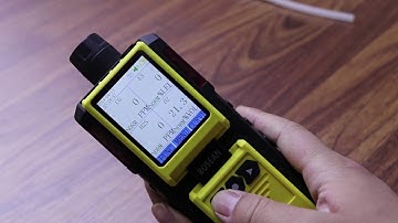 portable pump suction type multi gas detector gas detector with inner pump